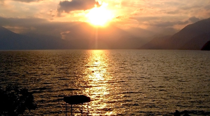 Panajachel: Sunset