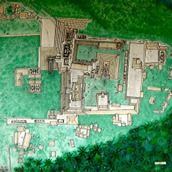 Site Map of Copan