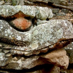 Serpent Head at Copan