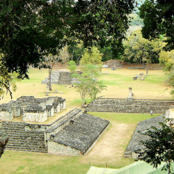 Ballcourt in Great Plaza at Copan