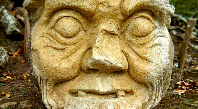 Pauahtun from the Temple of Inscriptions at Copan
