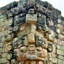 Chaac on Templo 22 at Copan