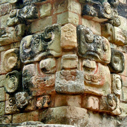 Chaac on Templo 22 at Copan
