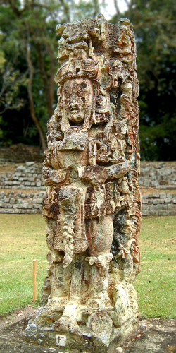 Stela F at Copan