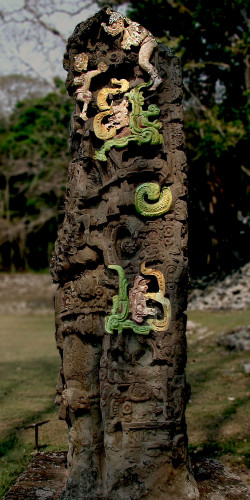 W1118S: Stela D (Side Coloured)