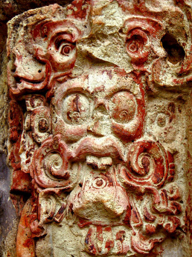 Decoration on Stela C