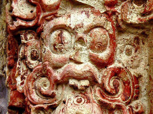Decoration on Stela C