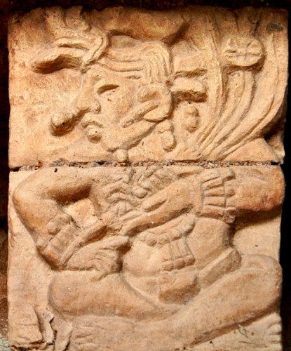 Carving within Structure 82 at Las Sepulturas