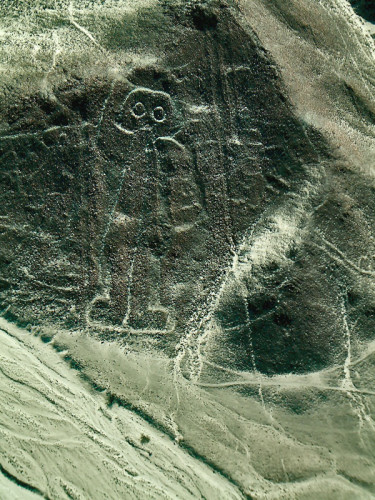 The Astronaut at the Nasca Lines