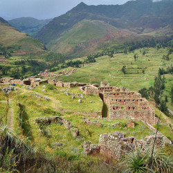 Pisaqa Residential Area at Pisac
