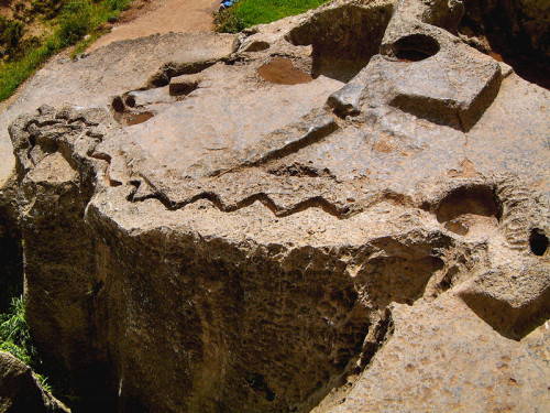 Zig-Zag Canal at Qenqo