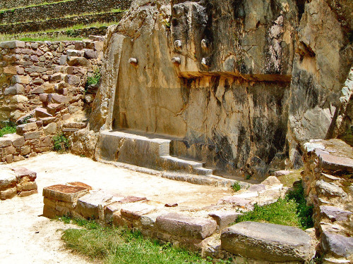 The Sundial at Ollantaytambo