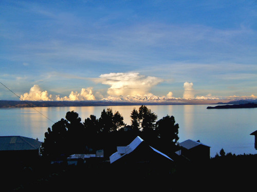 Sunset View from the Isla Del Sol