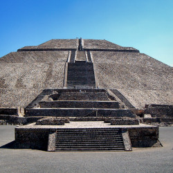 Pyramid of the Sun at Teotihuacan