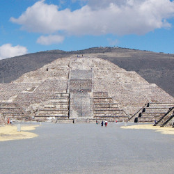 Pyramid of the Moon at Teotihuacan