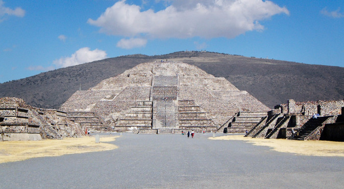 Pyramid of the Moon at Teotihuacan