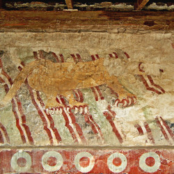 Puma Mural at Teotihuacan
