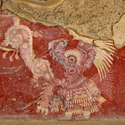 Tepantitla Priest Sowing Seeds at Teotihuacan