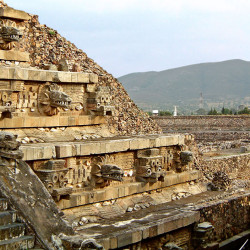 Temple of Quetzalcoatl at Teotihuacan