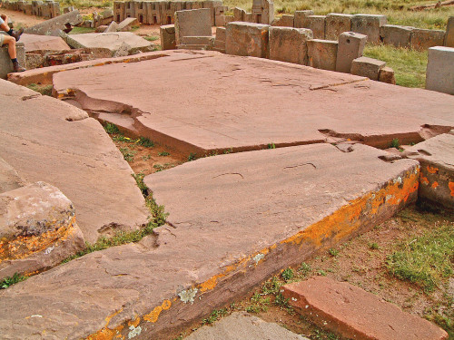 Plataforma Litica at Puma Punku