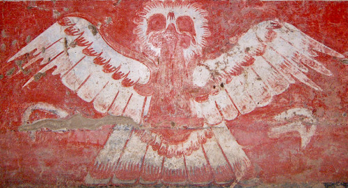 Owl with Bloodied Mouth from Tetitla