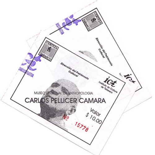 Tickets for the Museum in 2001