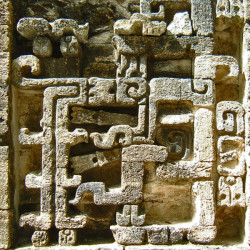 Stone Mosaic from Chicanna Structure XI