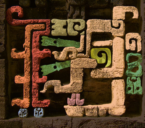 Chicanna Structure X Stone Mosaic Coloured