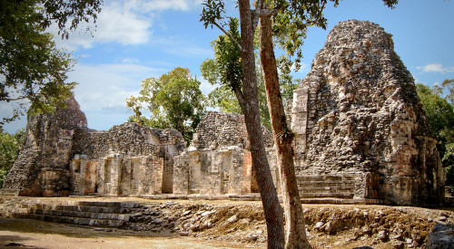 Chicanna Structure I Rio Bec Architecture