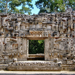 Chicanna Structure II - The House of the Serpent Mouth
