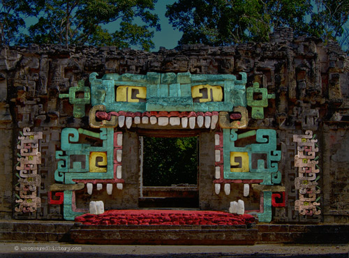 Chicanna Structure II Coloured Version