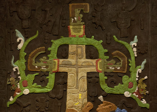 Square-nosed beasties from the Tomb of Pakal